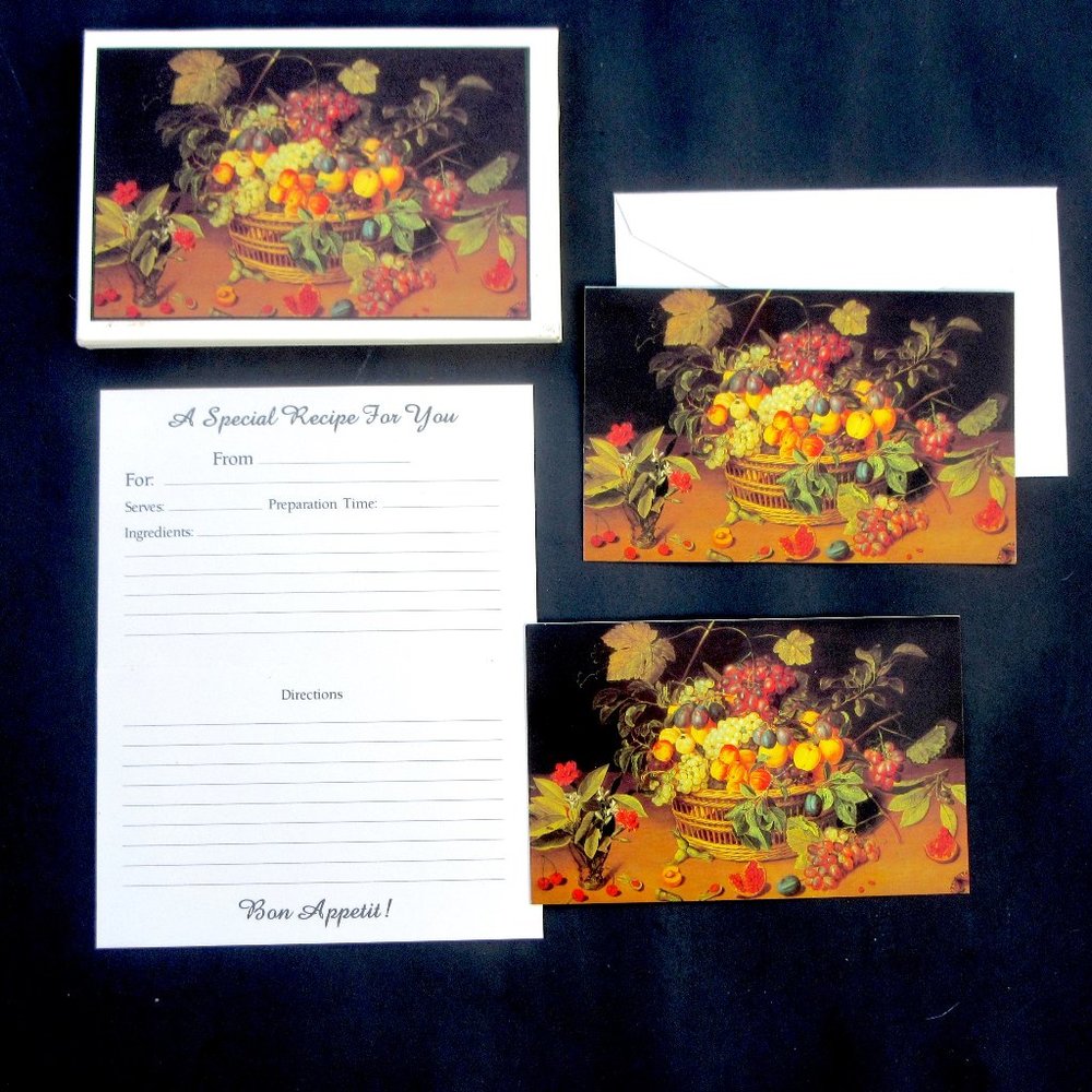 RECIPE CARDS To share (10)